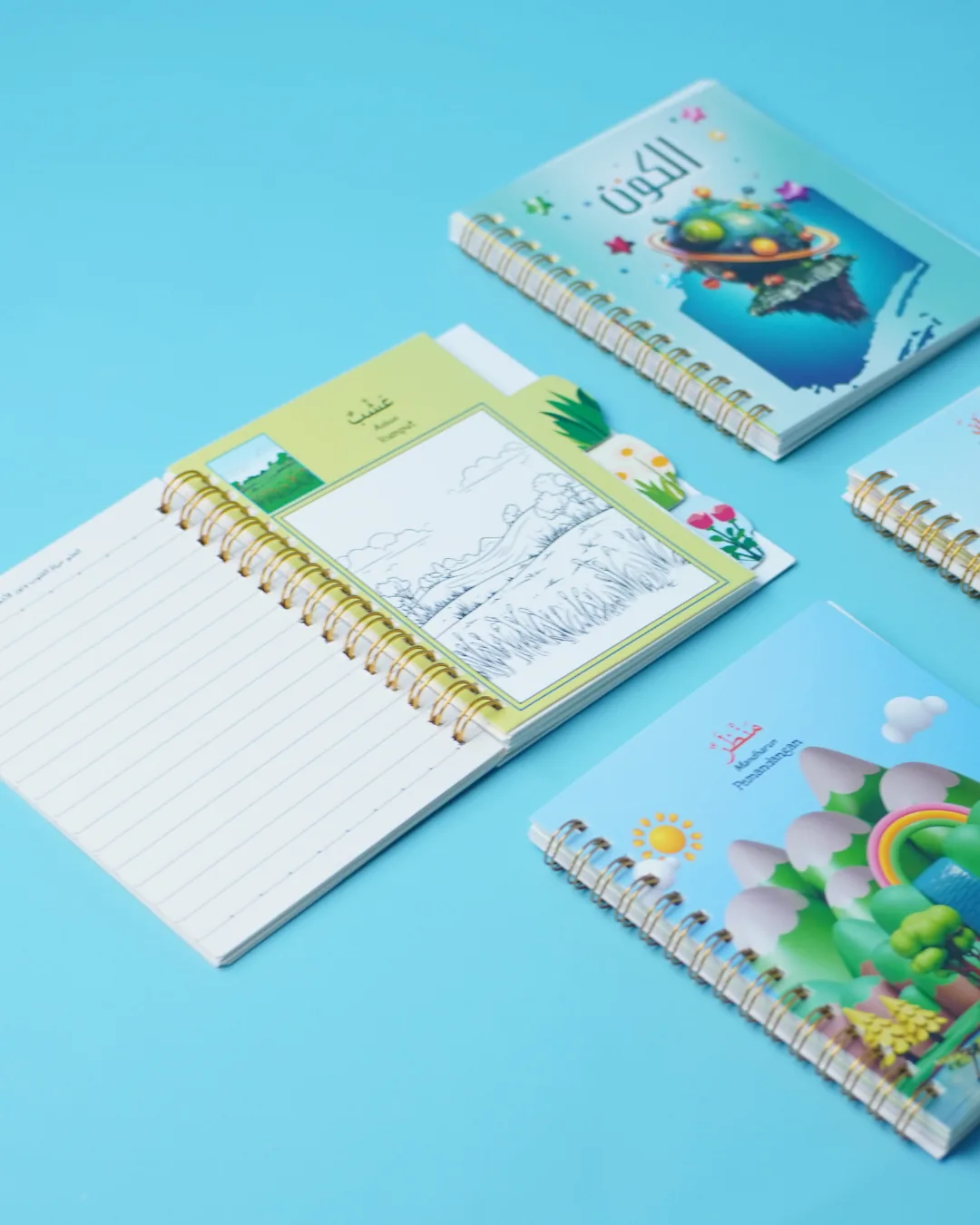 Cetak buku anak jilid spiral